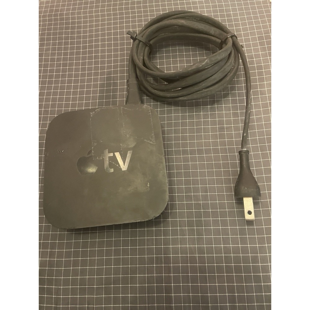 Apple TV 3rd Gen A1469 HD Media Streamer Streaming Box & Power Cord - No Remote
